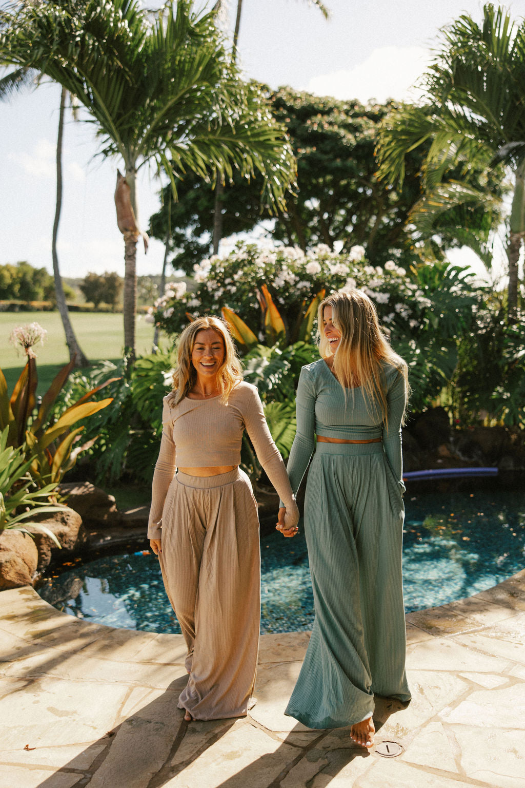 Launching Friday! Rosemary Ribbed Pants- Sage (7218476613815)