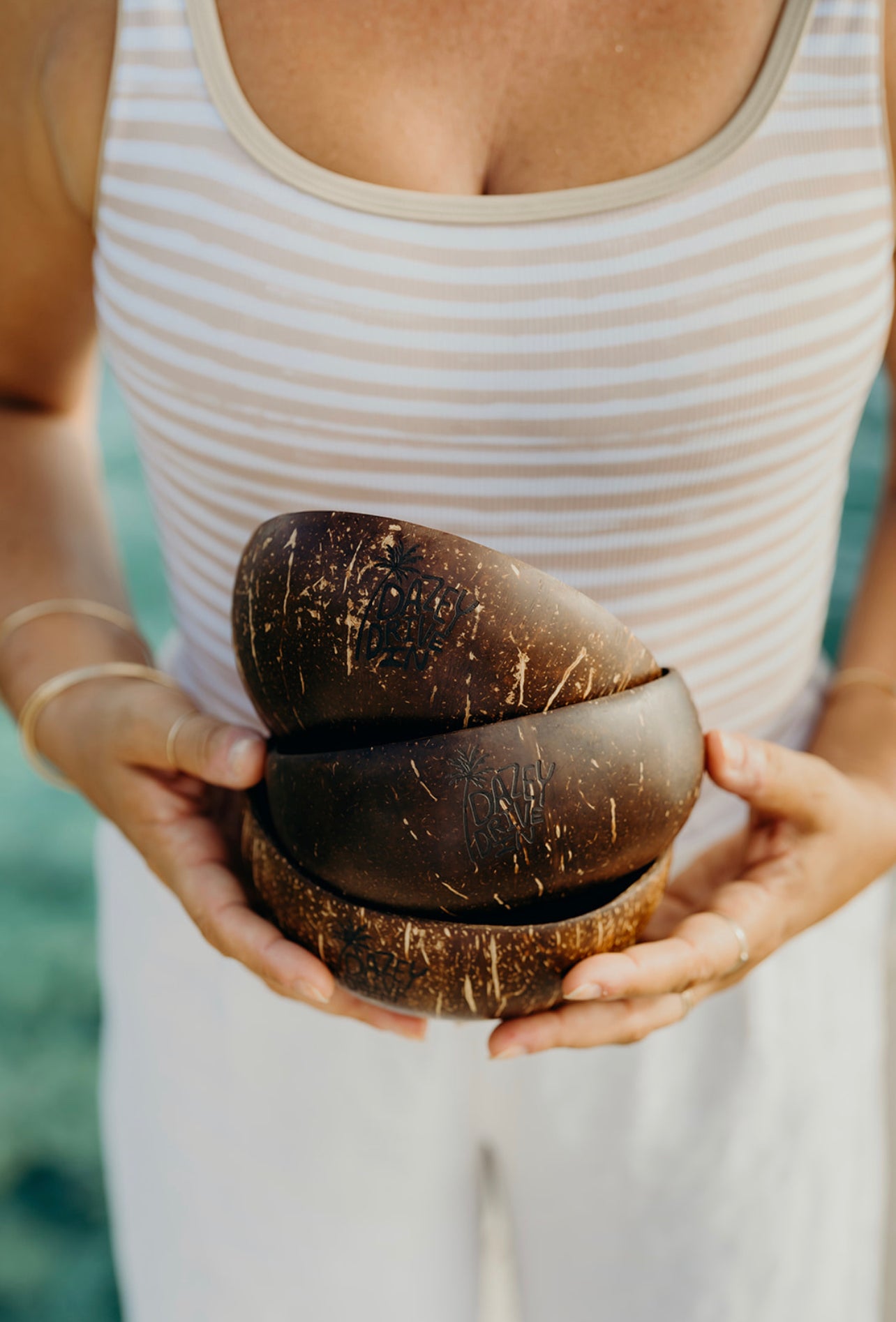 Ocean Isle One Piece- Salty Daze Stripe