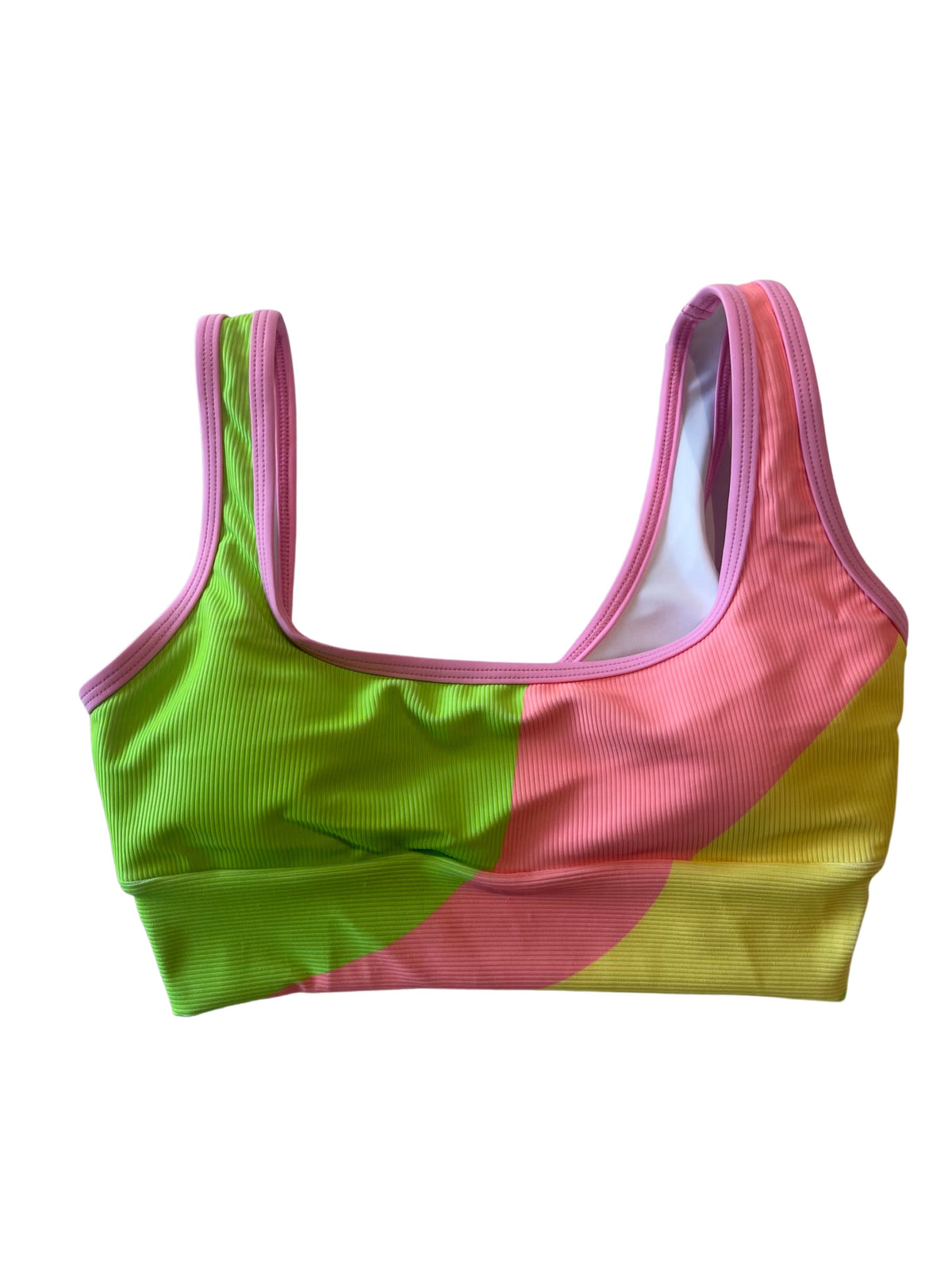 Kiawah top- Wave print Sherbet (7172735402167)