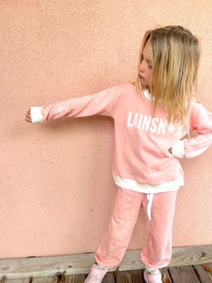 MINI Sweat Set- Blush