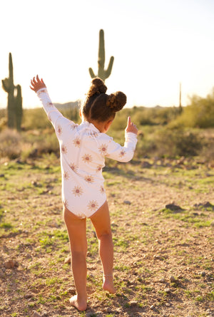 Mini Lain Rashguard- Desert Sun -Alyssa Fluellen X LainSnow Collab