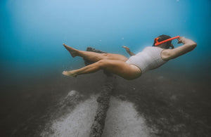 Ocean Isle One Piece- Salty Daze Stripe