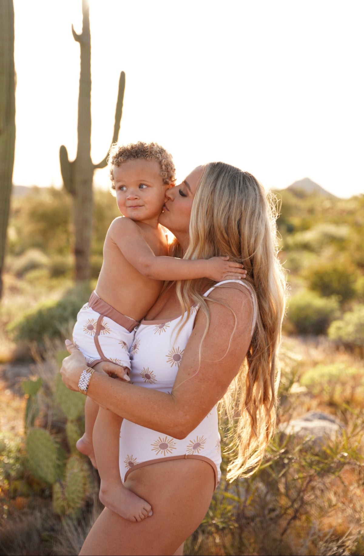 Mini Ro Trunks- Desert Sun- Alyssa Fluellen X LainSnow Collab