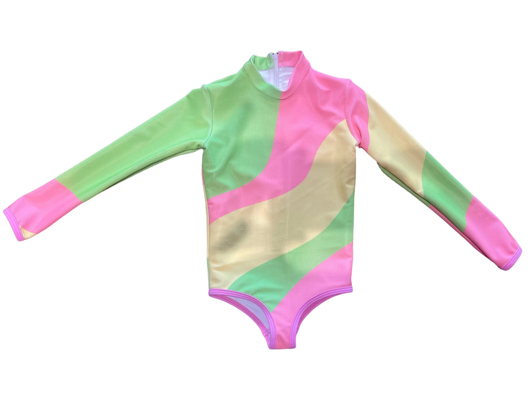 lain mini rashguard- wave sherbet (7172843634871)