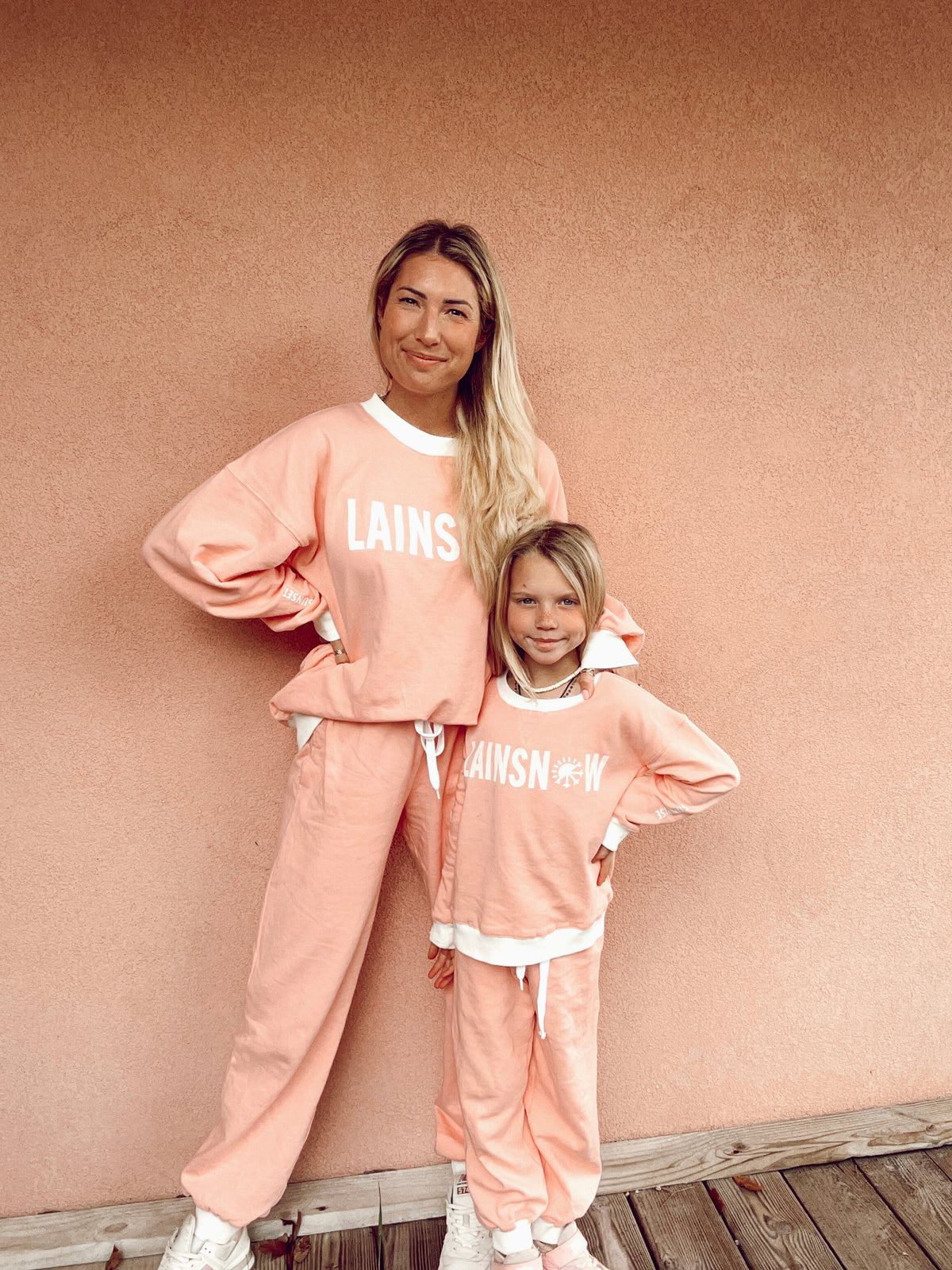 Womens Sweatshirt- Blush