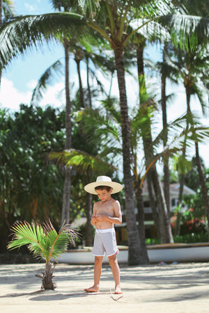 Mini Ro Trunks- Dove