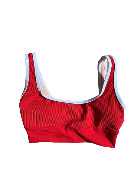 PREORDER: Kiawah top- Red (7173181079735)