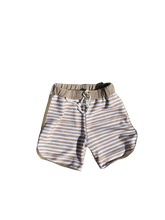Load image into Gallery viewer, PREORDERS CLOSED-Mini Ro Trunks- Salty Daze Stripes
