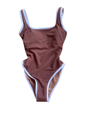 Launching 9/2 Ocean Isle One Piece- Toast (7178353148087)