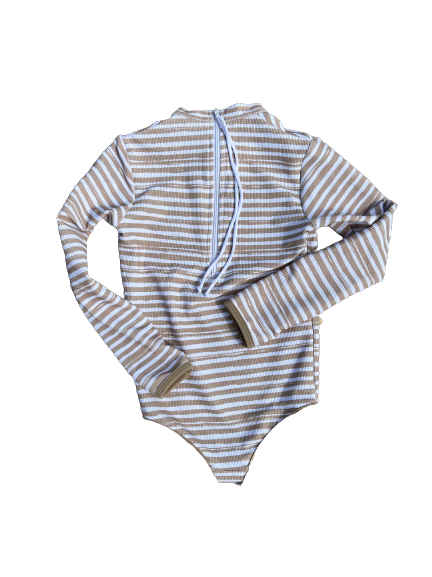 Mini Lain Rashguard- Salty Daze Stripes
