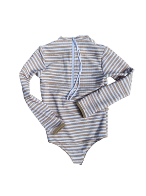 Mini Lain Rashguard- Salty Daze Stripes