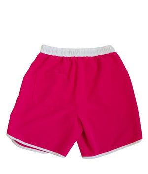 Mens Sunset Beach Boardshorts- Dragonfruit