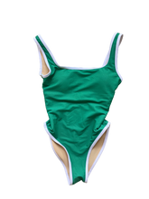 Load image into Gallery viewer, PREORDER 9/30- OCEAN ISLE ONE PIECE- EMERALD (7205264916663)
