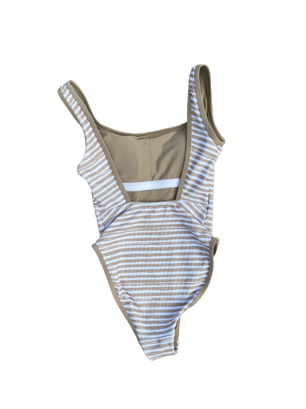 Ocean Isle One Piece- Salty Daze Stripe