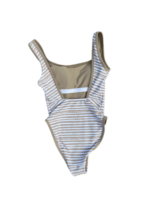 Ocean Isle One Piece- Salty Daze Stripe