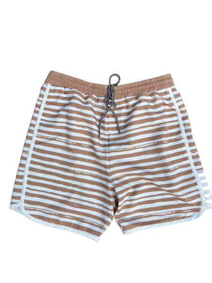 Mens Sunset Beach Boardshorts- Salty Daze Stripes