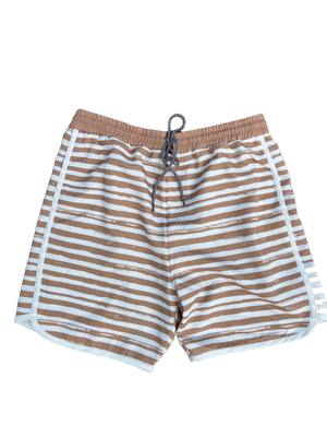 Mens Sunset Beach Boardshorts- Salty Daze Stripes