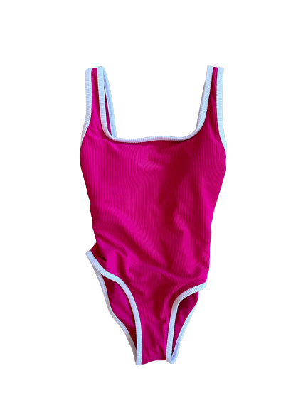 Ocean Isle One Piece- Dragonfruit