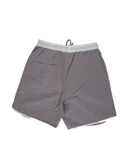 Mens Sunset Beach Boardshorts- Dove