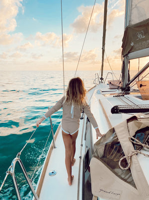 Lain Mini Rashguard - Sand (6278181650615)