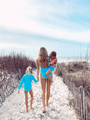 PREORDERS CLOSED-Ocean Isle Women's One Piece - Sea (6278170607799)